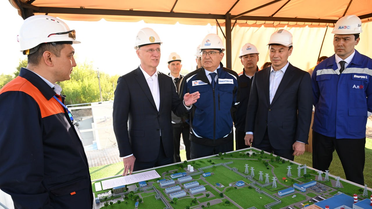 Роман Скляр ознакомился с модернизацией ТЭЦ-2 и ТЭЦ-3 в Алматы