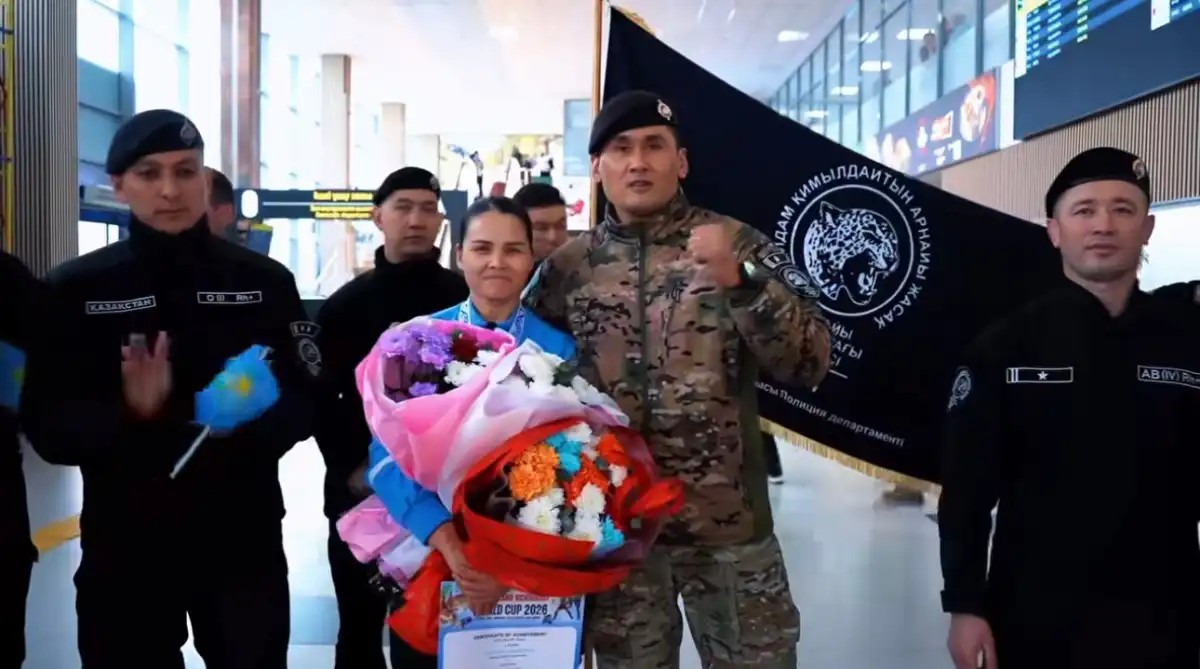 Сотрудница полиции из Атырау завоевала золото Кубка мира
