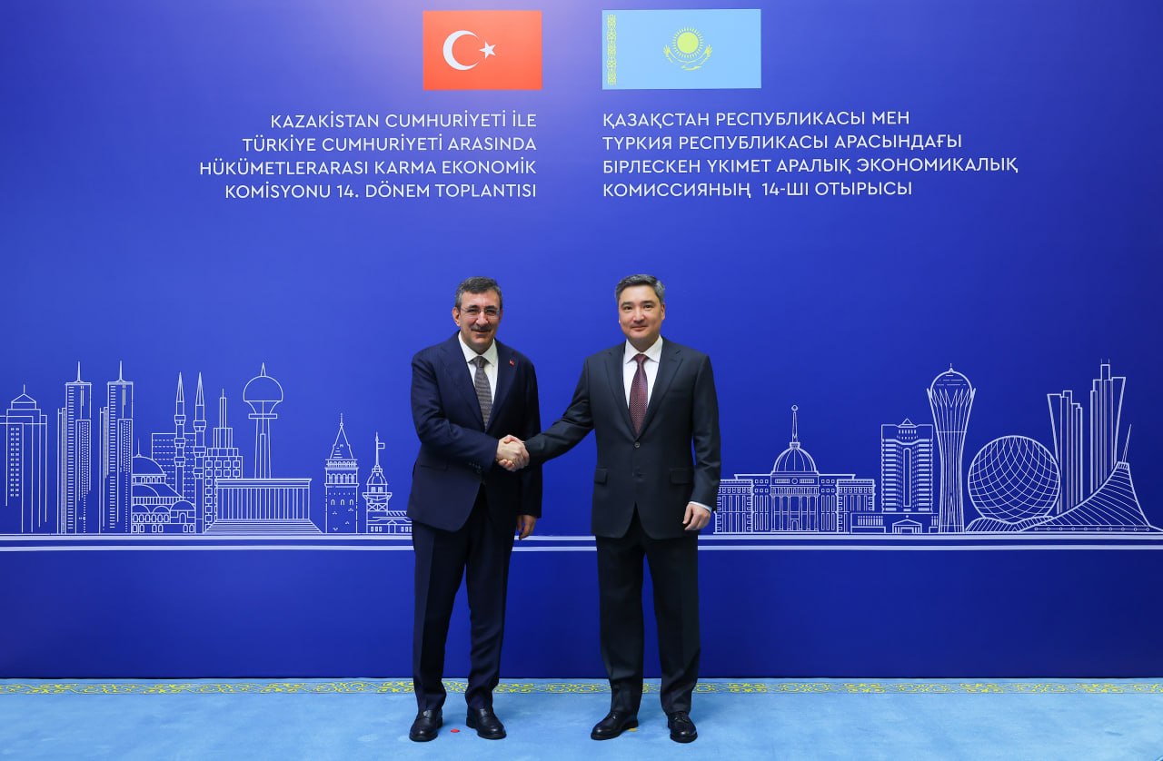 Олжас Бектенов и Джевдет Йылмаз провели заседание Межправкомиссии по торгово-экономическому сотрудничеству