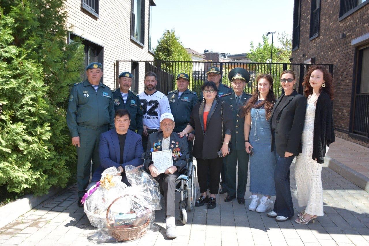 Ветеран войны Иван Бегунов из Алматы отметил 101-летие