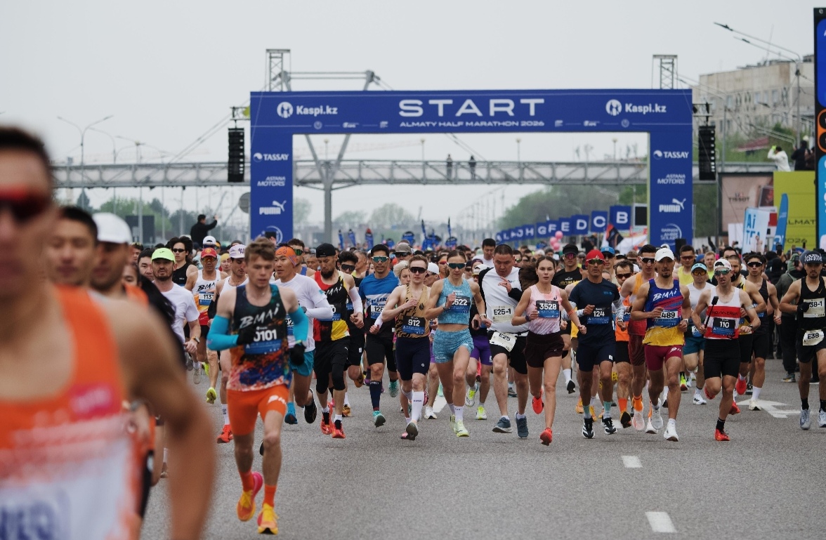 Almaty Half Marathon побил рекорд по числу иностранных участников