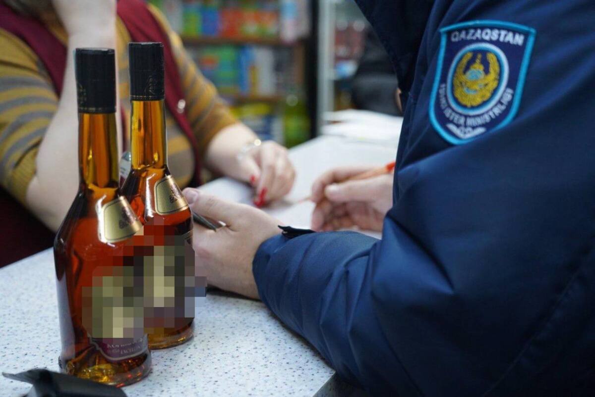 В Кокшетау пресечена продажа алкоголя несовершеннолетним
