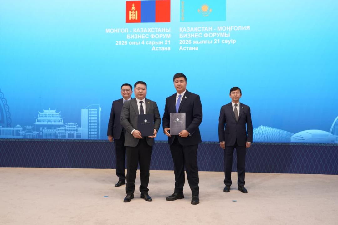 В Астане подписан Меморандум о сотрудничестве между Конгрессом молодежи Казахстана и Монгольской федерацией молодежи
