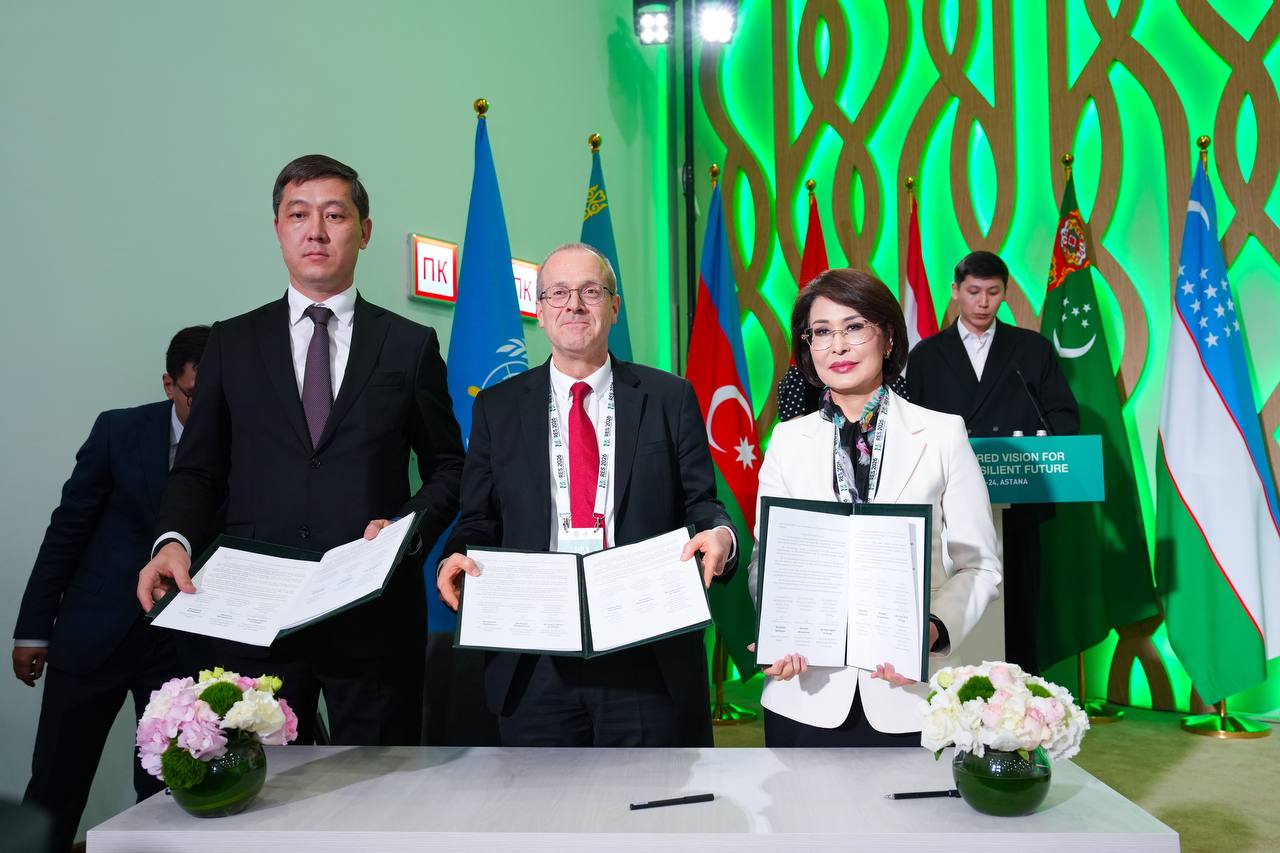 В Астане подписан совместный документ со странами Центральной Азии и ВОЗ по вопросам здоровья и экологии Приаралья