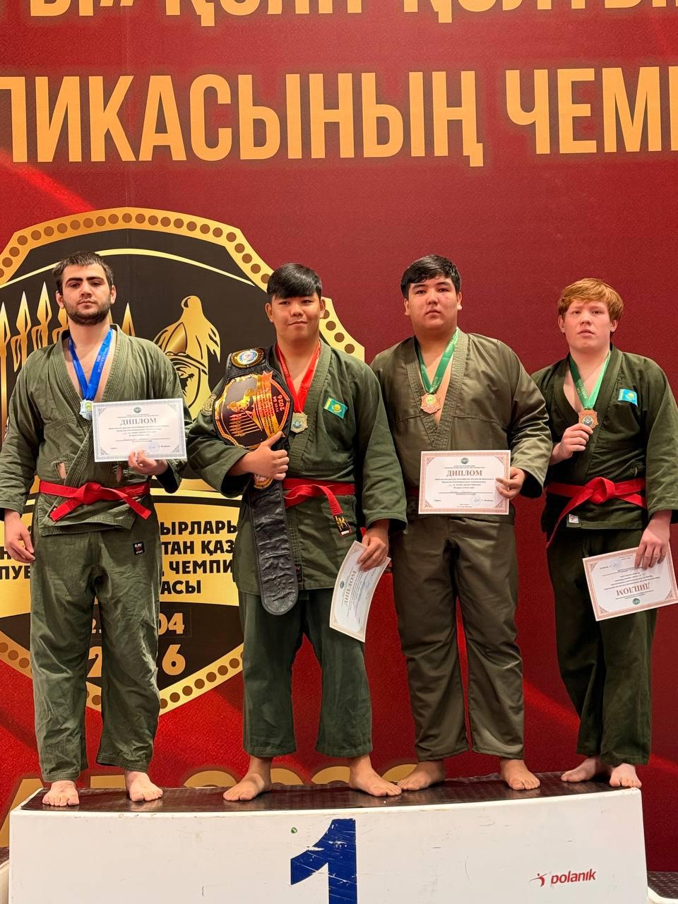 Сборная Алматы выиграла чемпионат Казахстана по рукопашному бою