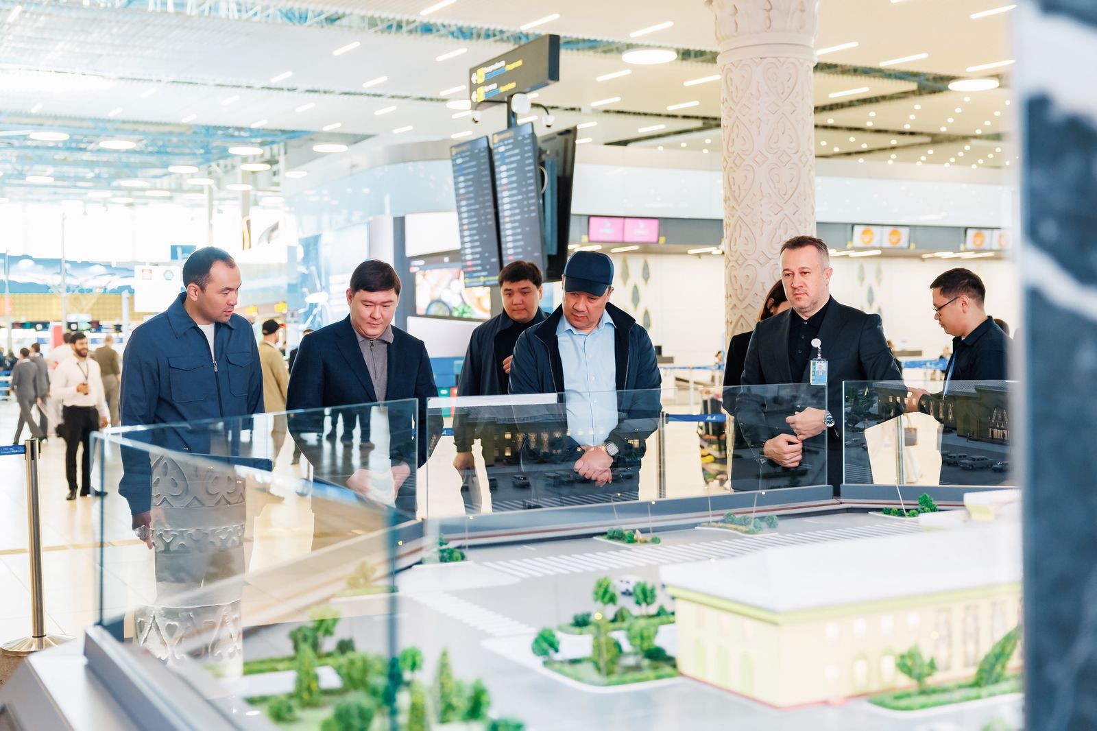 В аэропорту Алматы продолжается масштабная модернизация терминалов и инфраструктуры