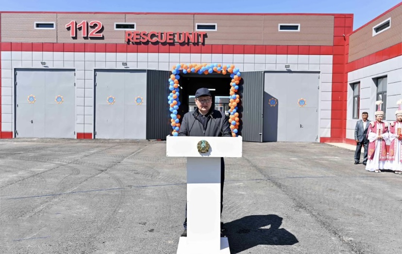 На побережье озера Алаколь открыто универсальное спасательное подразделение