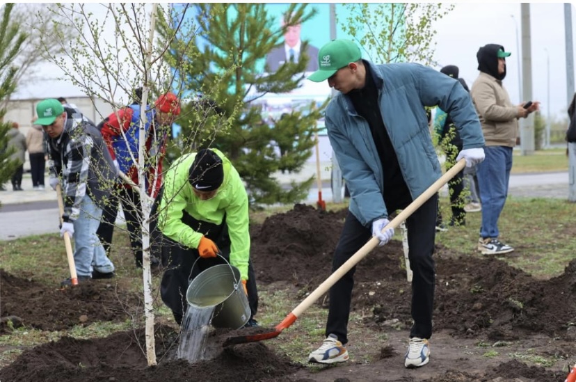 Более 100 тысяч костанайцев приняли участие в республиканской экологической акции «Таза Қазақстан»