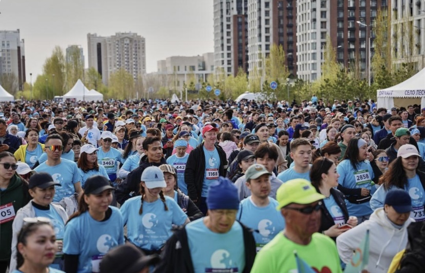 Run for Autism: 5000 человек приняли участив в благотворительном забеге в Астане